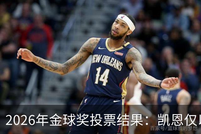 2026年金球奖投票结果：凯恩仅以28分优势获奖，亚马尔881分排第3